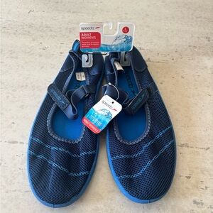 Speedo Navy and Light Blue Water Shoes